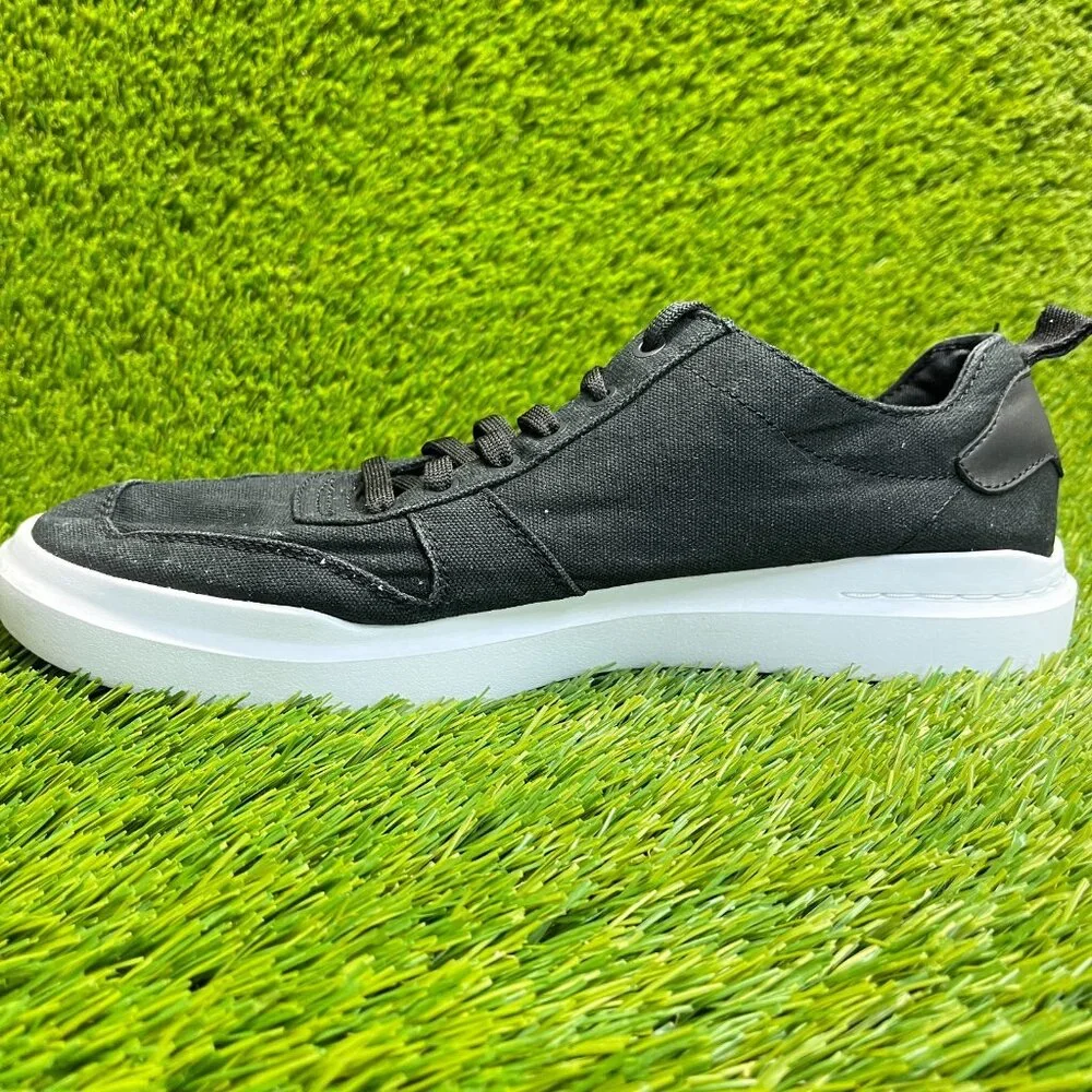 Cole Haan Grandpro Rally Canvas Court Mens Size 9.5 Black Casual Shoes Sneakers_2